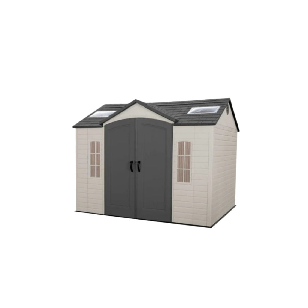 Storage Shed for Garden Use in Durable Resin - 200 x 120 x 180